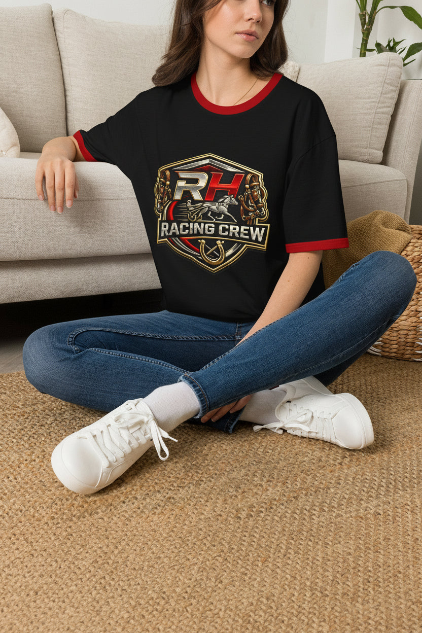 Racing Crew Graphic T-Shirt — RH Logo Horse Racing Tee