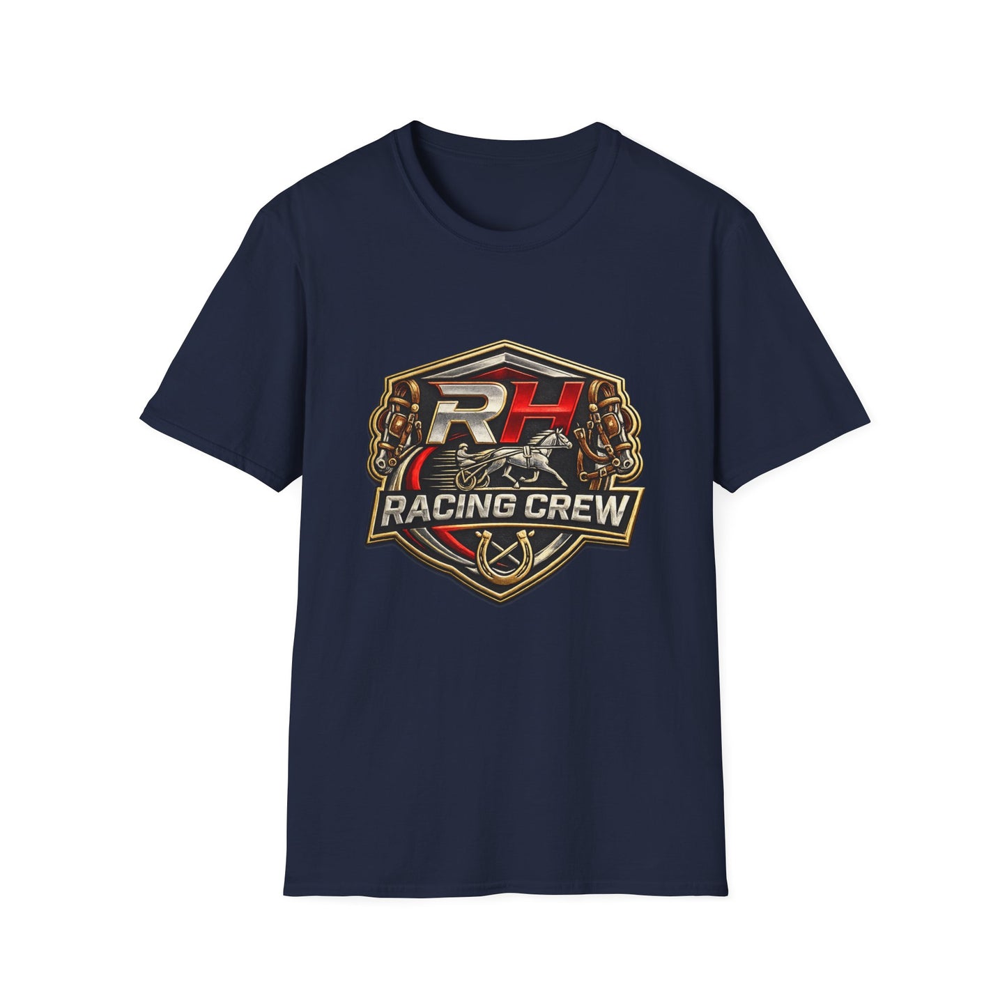 Racing Crew Graphic T-Shirt — RH Logo Horse Racing Tee