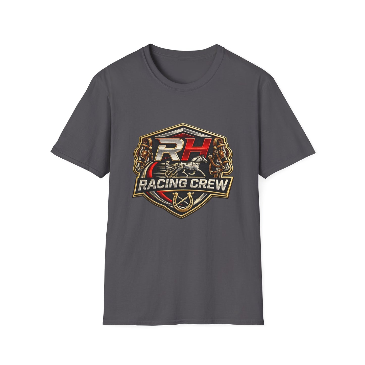Racing Crew Graphic T-Shirt — RH Logo Horse Racing Tee
