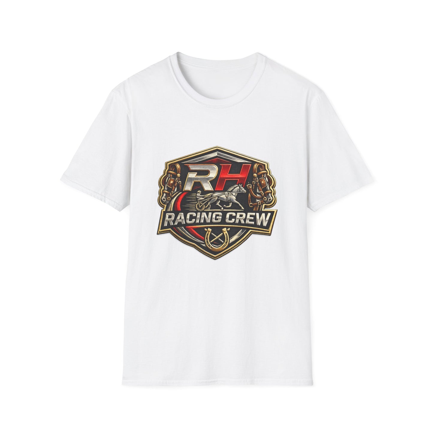 Racing Crew Graphic T-Shirt — RH Logo Horse Racing Tee