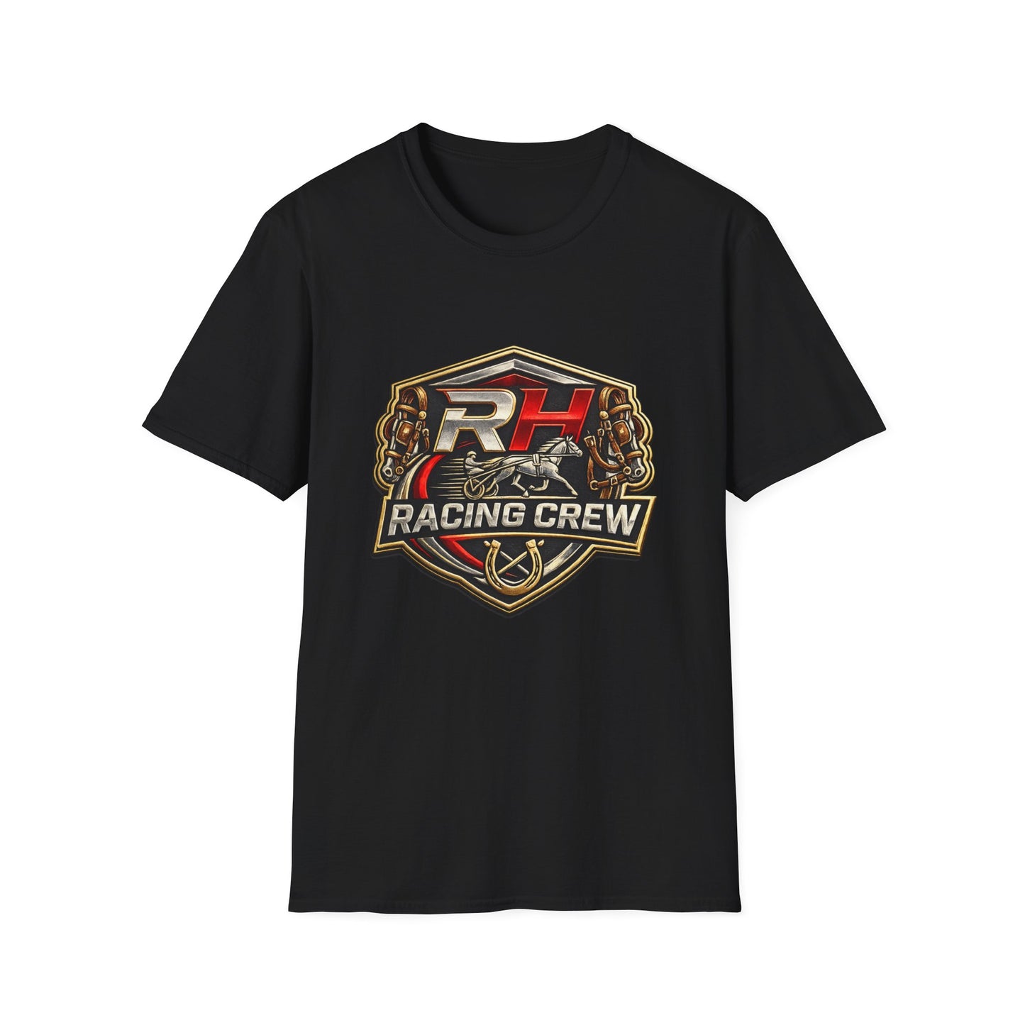 Racing Crew Graphic T-Shirt — RH Logo Horse Racing Tee