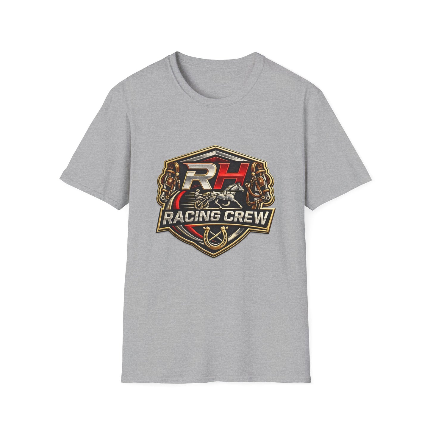 Racing Crew Graphic T-Shirt — RH Logo Horse Racing Tee